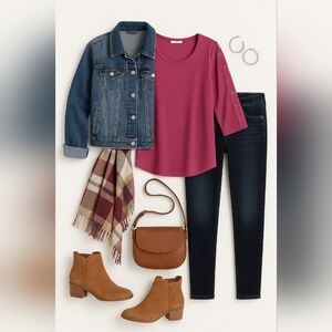 Retrology Maroon Top Tunic Size 2X NEW